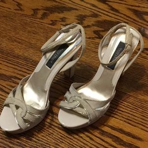 White House Black Market wedges heels